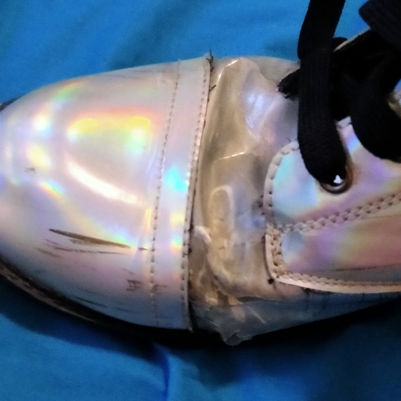 Holographic Boots- Size 8 - Picture 4 of 5